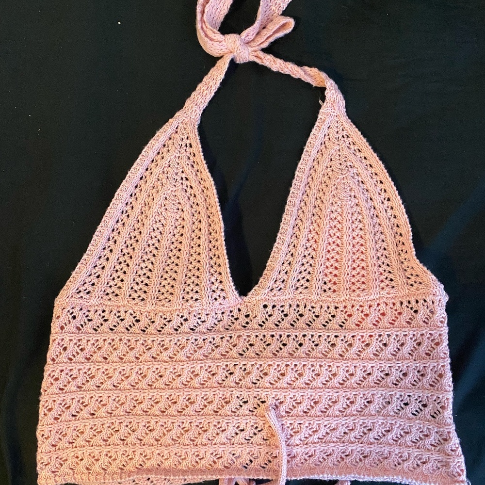 Crocheted Crop Top